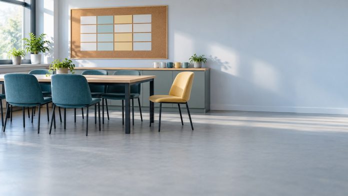 Education at a Glance 2026 teacher shortages: empty staff room with blank timetable